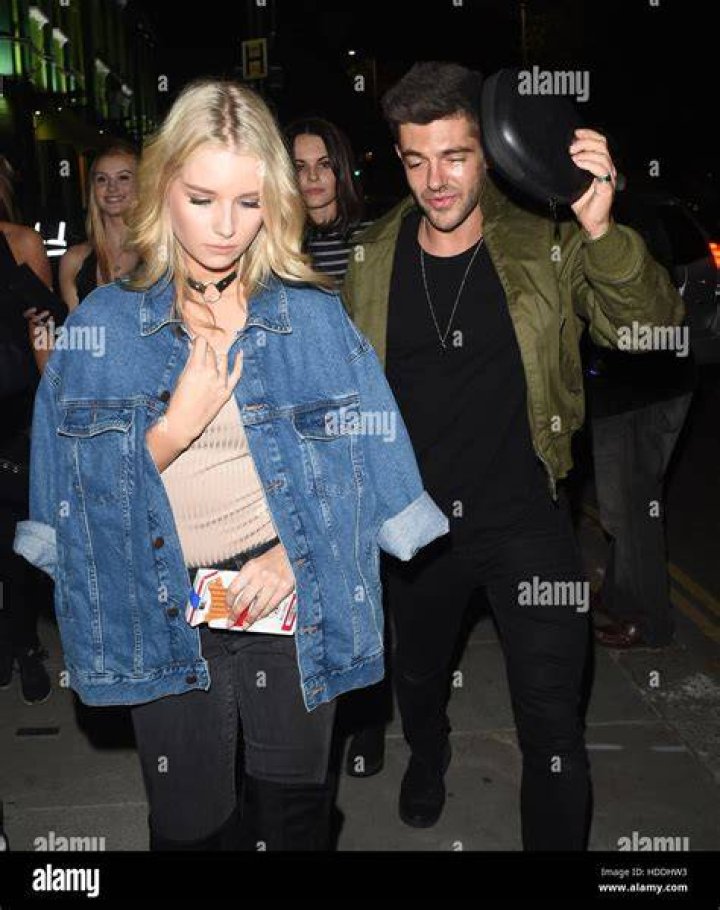 Lottie Moss with Alex Mytton