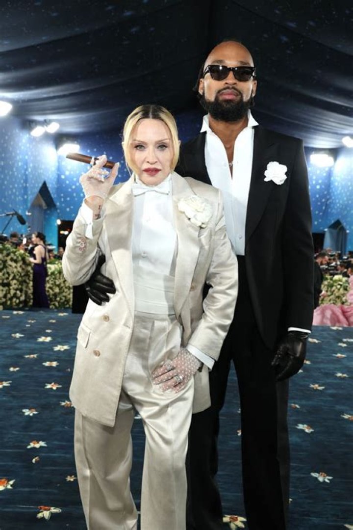 Madonna with her new beau Andrew Darnell