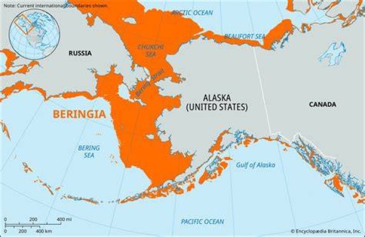 Map Of Beringia