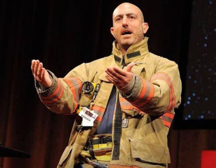 Mark Bezos during his speech at TED