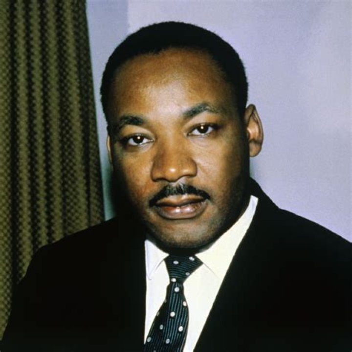 Martin Luther King With Protesters