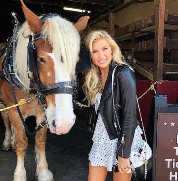Melanie Collins loves horse riding