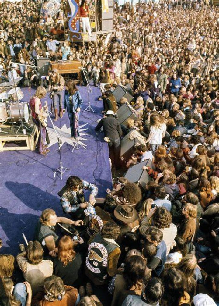 Meredith Hunter At The Altamont Free Concert