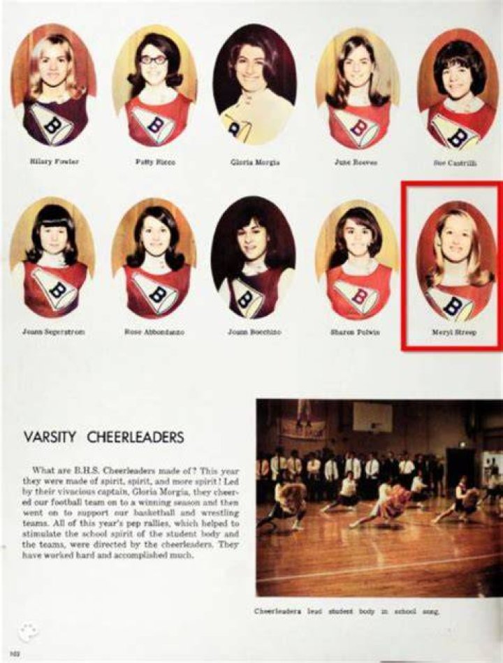 Meryl Streep Cheerleader
