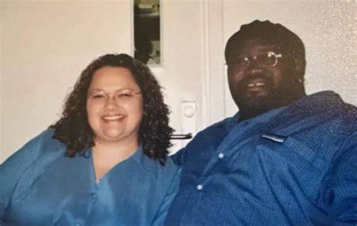 Moe Cason with his wife