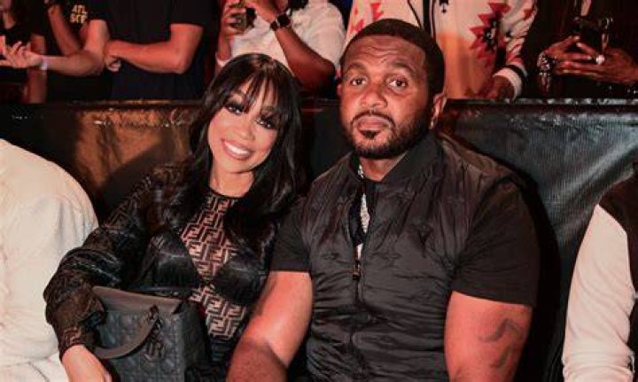 Monica with her husband