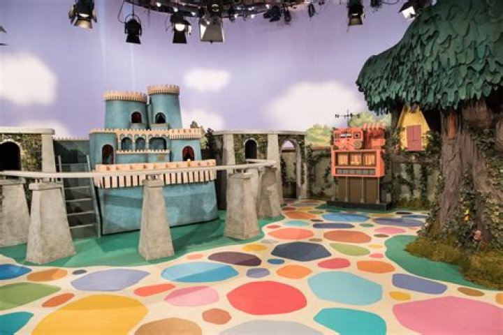 Mr Rogers On Set