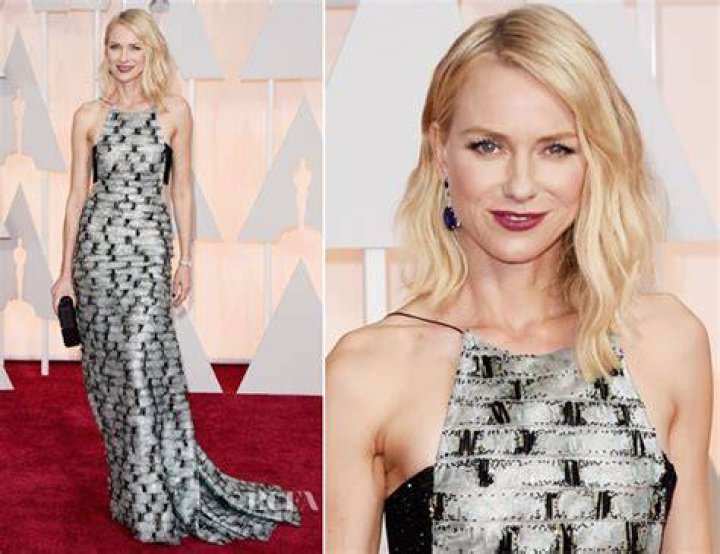Naomi Watts Wearing Armani Prive Instyle Golden Globes Afterparty