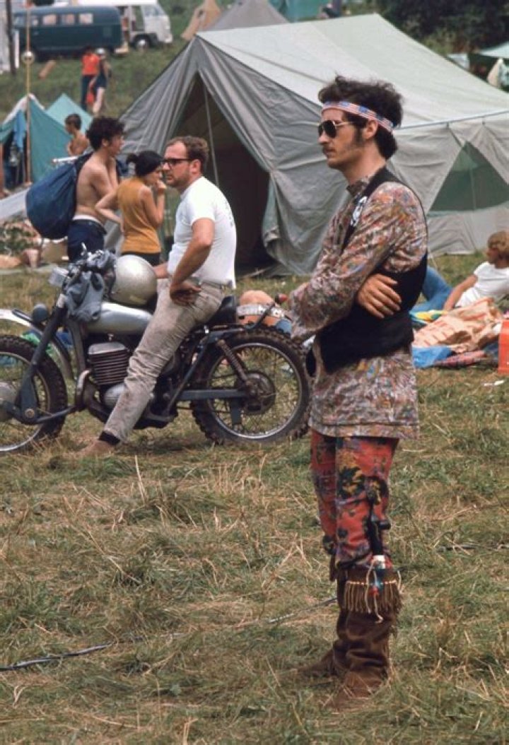 Nude Man At Woodstock