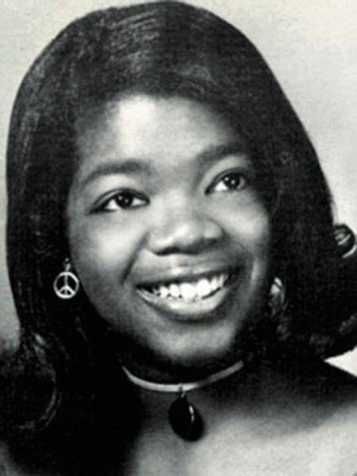 Oprah Yearbook Photo