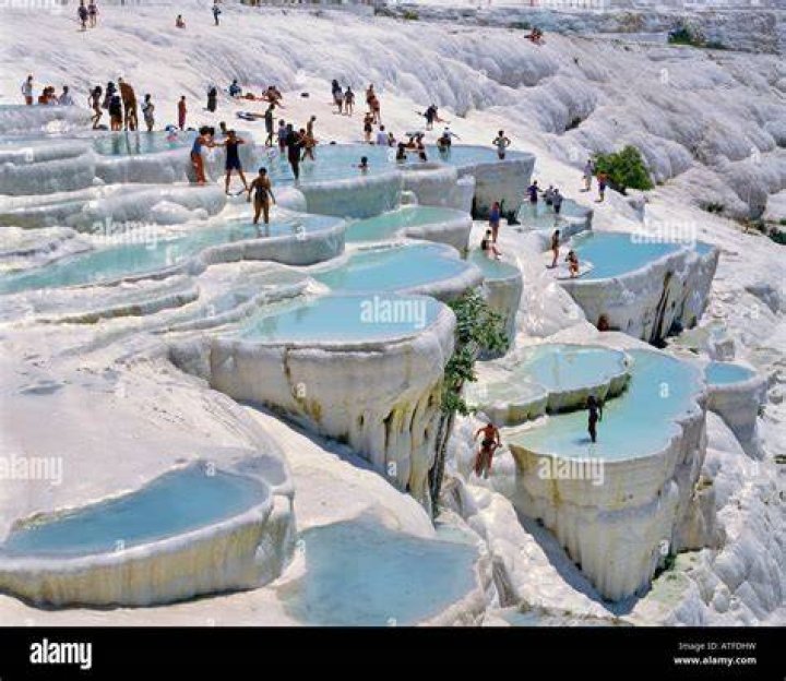 Pamukkale in Turkey