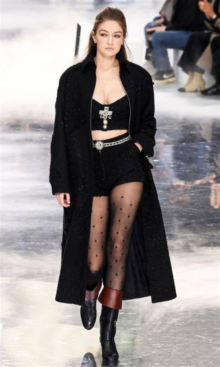 Pregnant Gigi Hadid Walks in Fashion Shows Chanel, Miu Miu, Off-White