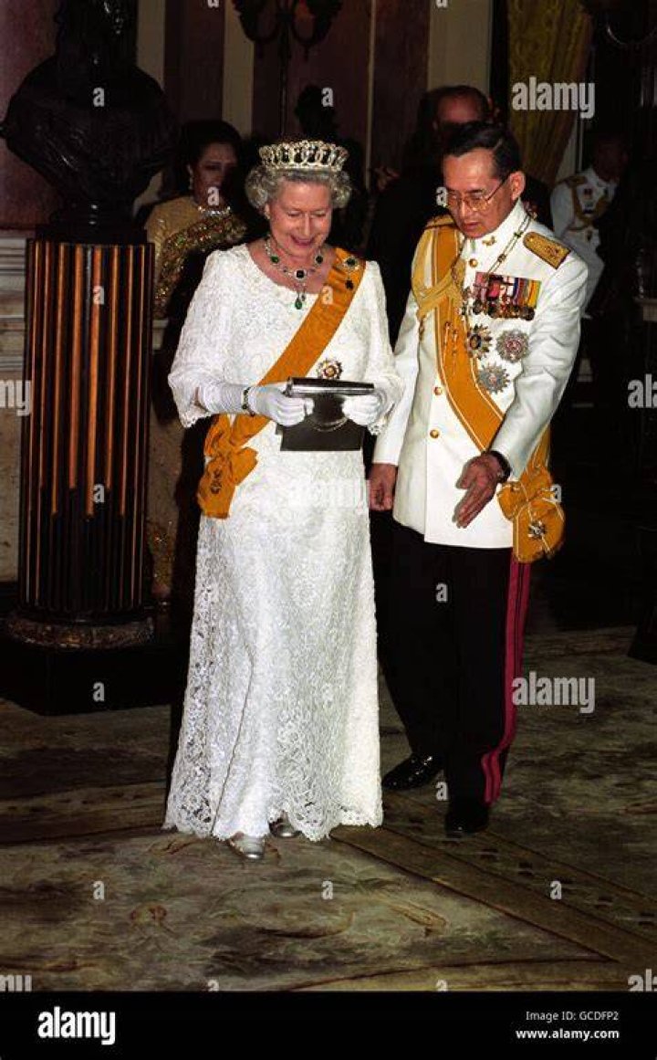 Queen Elizabeth II Visits Thailand