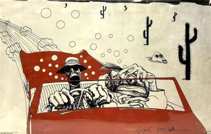 Ralph Steadman Fear And Loathing Art