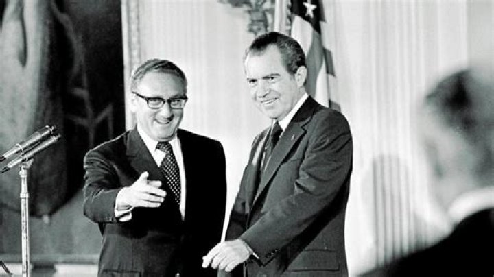 Richard Nixon And Henry Kissinger