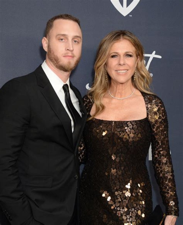 Rita Wilson and son Instyle Golden Globes After Party
