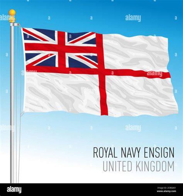 Royal Navy With Banner