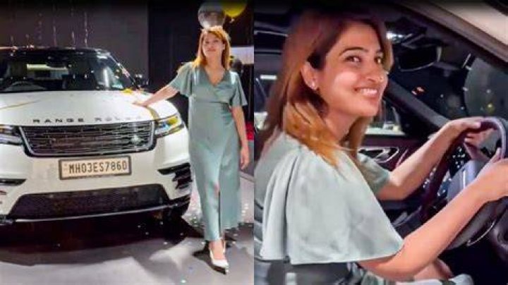Sana Raees Khan car