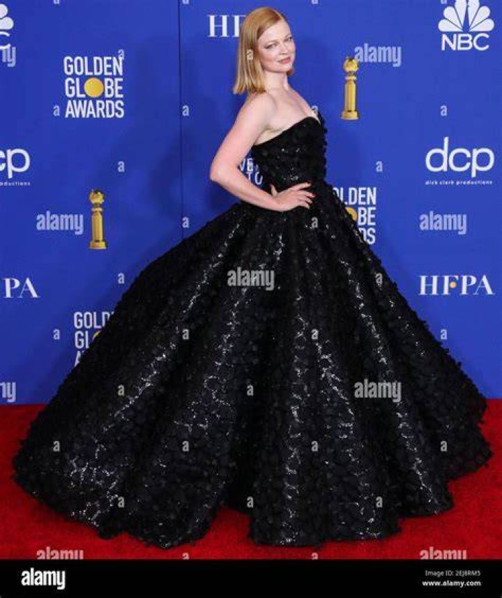 Sarah Snook Wearing Christian Siriano HBO Golden Globes After Party, Arrivals, Los Angeles, USA - 05 Jan 2020