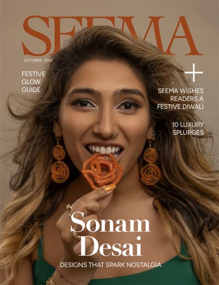 Seema featured on various magazine covers