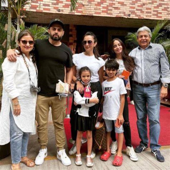 Seema Sachdev with her family