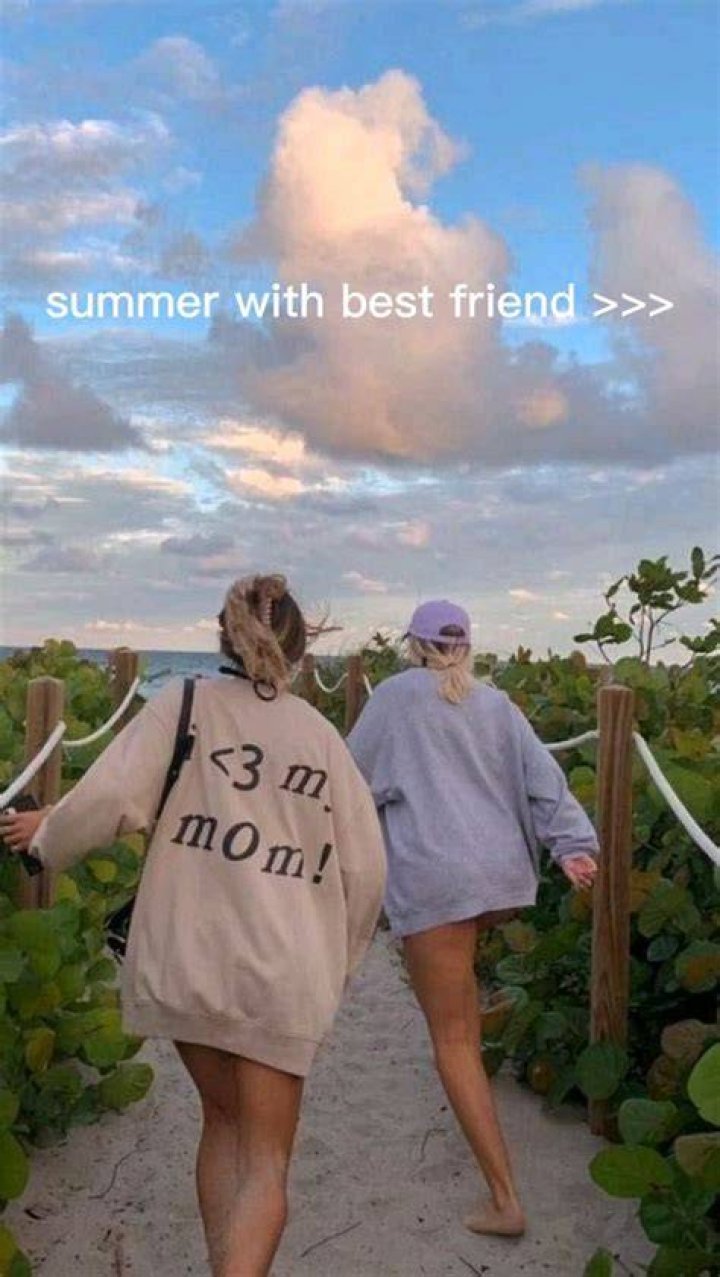 Summer with her bestie
