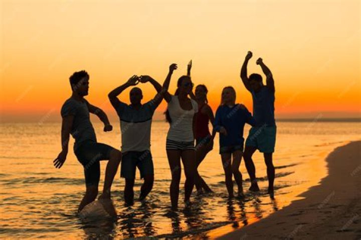 Summer with her friends