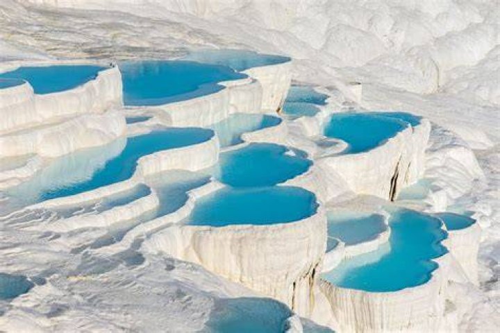 Surreal Places Pamukkale, Turkey
