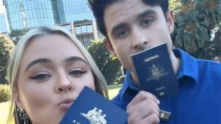 Tash Peterson with her boyfriend Jack Higgs