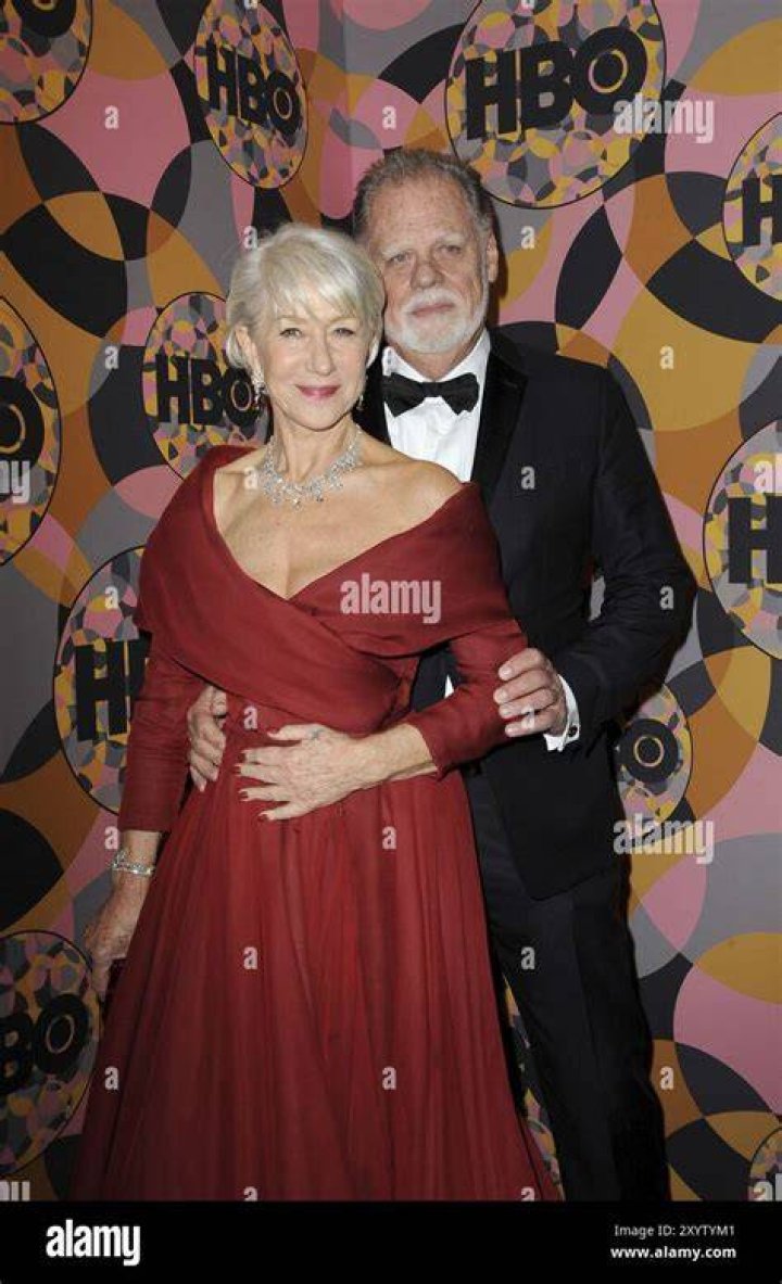 Taylor Hackford, Helen Mirren HBO Golden Globes After Party, Arrivals, Los Angeles, USA - 05 Jan 2020