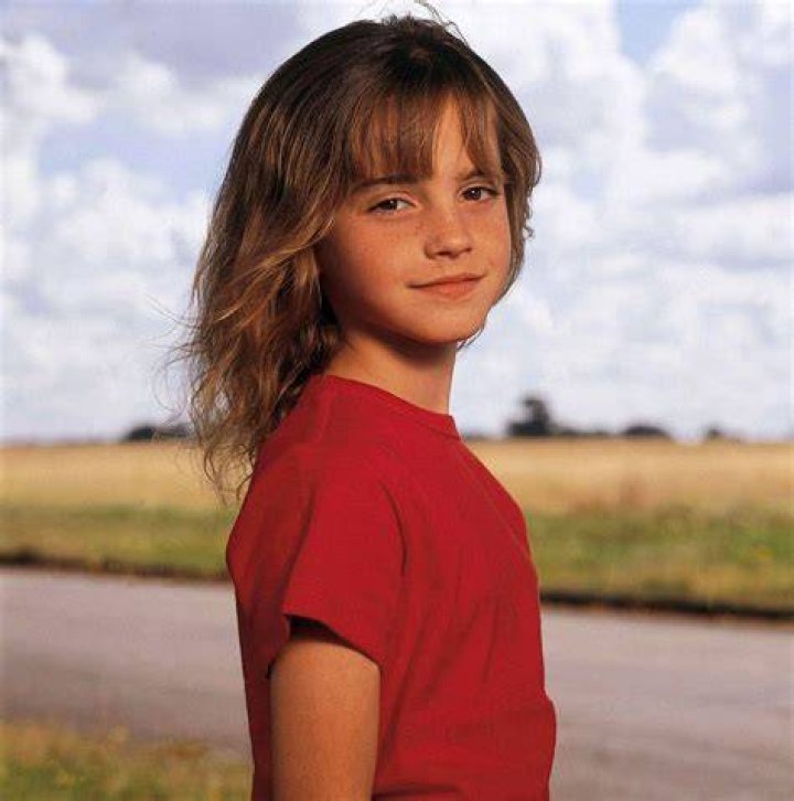 The childhood image of Emma Broyles