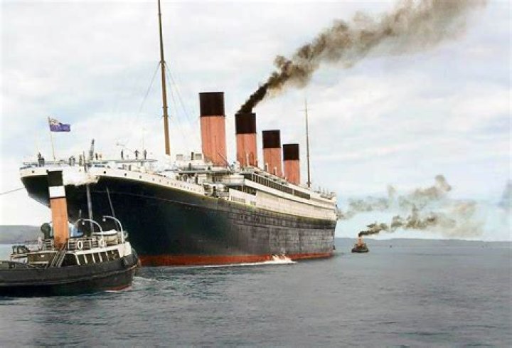 Titanic In Color