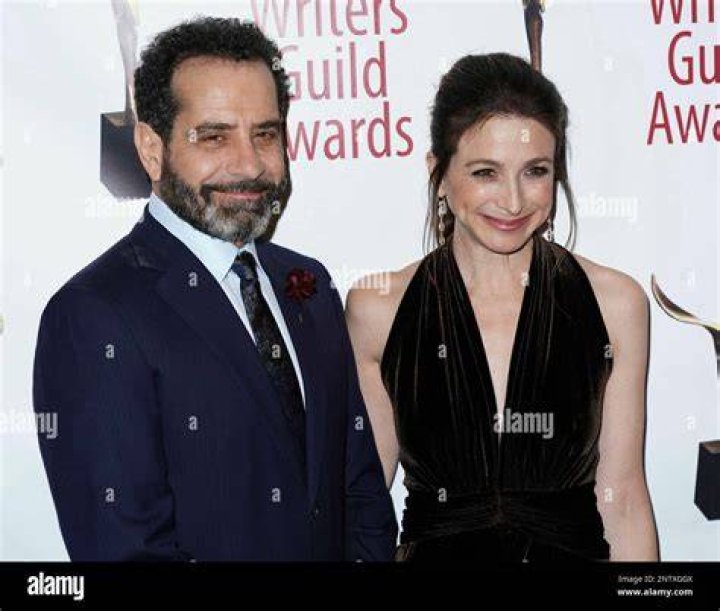 Tony Shalhoub and Marin Hinkle Golden Globes Afterparty Amazon