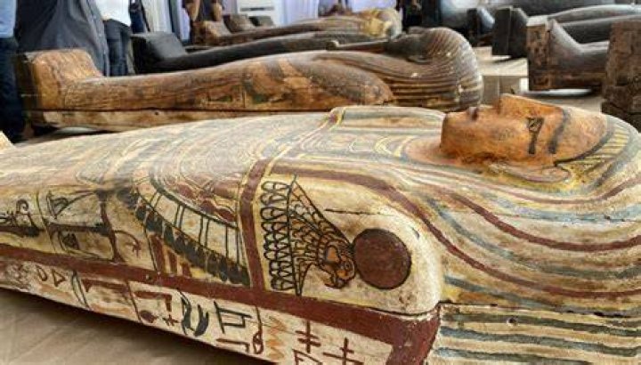 Unearthed Sarcophagi From The Chapter House