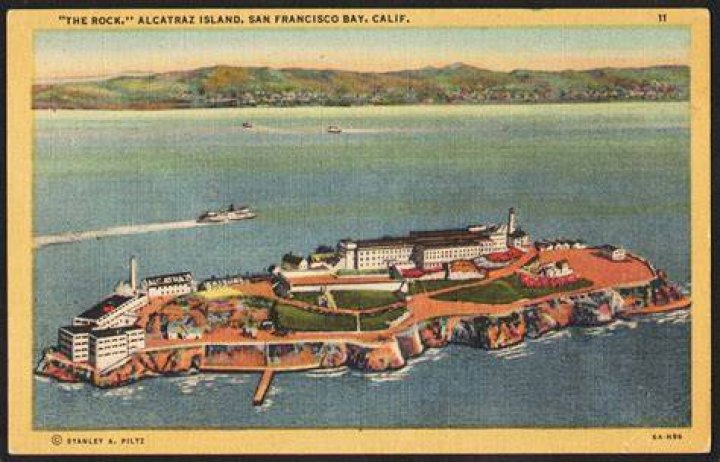 Vintage Alcatraz Prison