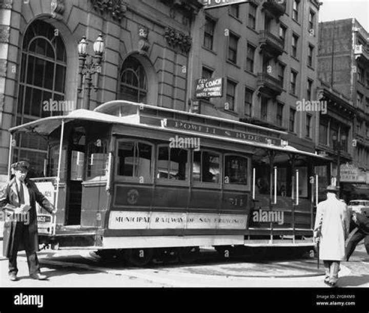 Vintage San Francisco Trolley