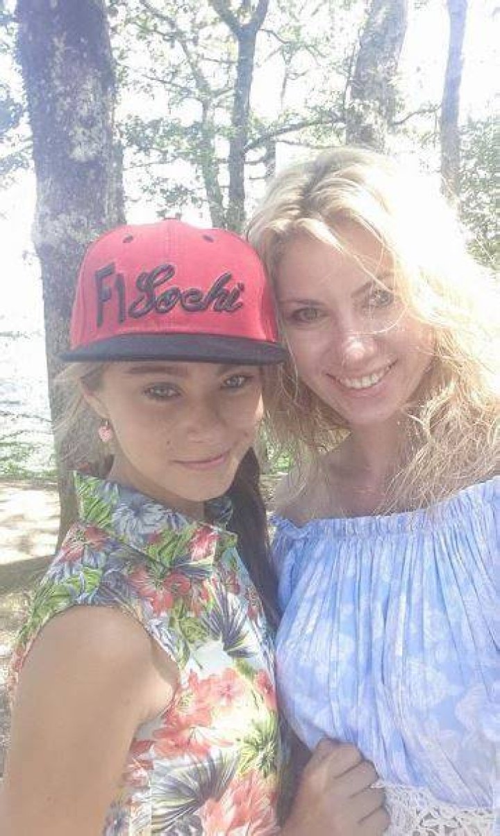 Yulia with her bestie